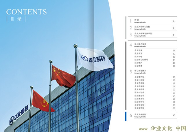 华北制药集团公司企业文化案例
